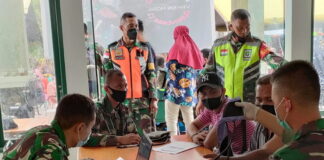 Tim Vaksinasi Mobile Kodim 0318/Natuna Terus Kebut Vaksinasi Terhadap Masyarakat