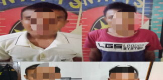 Curi Konter HP di Tulang Bawang, 4 Warga Lamsel Ditangkap di Rest Area 208 Tol Terpeka