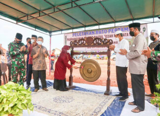 Masjid Baitul ‘Izzah Perumahan Permata Galaxy Mulai Dibangun