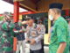 HUT Bhayangkara ke-75, Kapolsek Daik Lingga Dapat Kejutan dari Danramil dan Kepala Kesbangpol Lingga