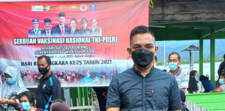 Lurah Pancur dan Masyarakat Apresiasi Kegiatan Vaksinasi Oleh Kapospol Pancur