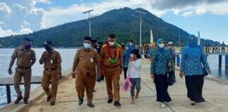 Rangkai Pulau, Bupati dan Wabup Natuna Kunjungi Pulau Tiga