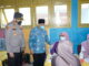 Bersama Kapolres Lingga M.Nizar Tinjau Vaksinasi Massal di SMPN 1 Lingga