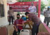 Polsek Dabo Singkep Bersama Puskesmas Dabo Lama Gelar Vaksinasi Bagi Remaja Usia 12-17 Tahun