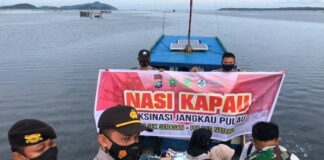 Polsek Serasan Laksanakan Program Nasi Kapau