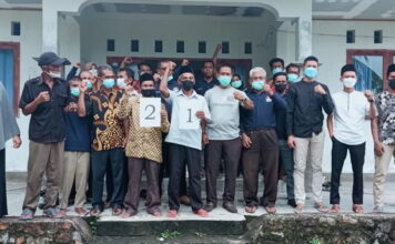Tahapan Pencabutan Nomor Urut Calon Kades Benan, Ini Pesan Sekcam