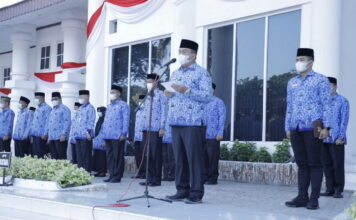Wakil Bupati Asahan Pimpin Upacara Hari Kesadaran Nasional