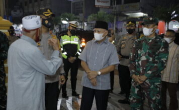 Bupati Bersama Forkopimda Asahan Tinjau Prokes Malam Idul Adha