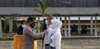 Kapolres Buka Pelatihan Paskibraka Tingkat Kabupaten Natuna