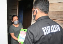 PPKM Level 4, Satresnarkoba Polres Tanjungpinang Gelar Baksos