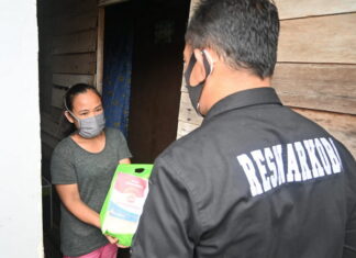 PPKM Level 4, Satresnarkoba Polres Tanjungpinang Gelar Baksos