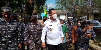 TNI AL Kembali Gelar Serbuan Vaksinasi Tahap II di Kampung Bahari Nusantara