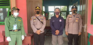 Sekcam Pantau Pilkades Desa Benan