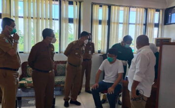 Nakes Natuna Mulai Jalani Vaksinasi Dosis Ketiga