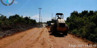 DAK Rp8,7 Milyar Biayai Jalan Beton Betulang Pantai Sisi Serasan