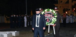 Ketua DPRD Natuna Pimpin Apel Kehormatan dan Renungan Suci HUT RI Ke 76