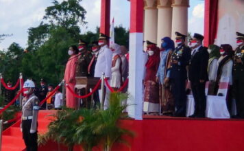 Bupati Natuna Wan Siswandi Jadi Inspektur Upacara HUT RI Ke – 76