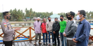 Kapolres Natuna Himbau Nelayan Waspada Saat Melaut, Selalu Ikuti Perkembangan Cuaca