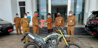 Pemkab Natuna Hibah Sepeda Motor Ke BPN