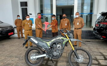 Pemkab Natuna Hibah Sepeda Motor Ke BPN