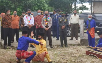 Bupati Natuna Bersama Forkominda Tinjau Vaksinasi di Desa Sungai Ulu