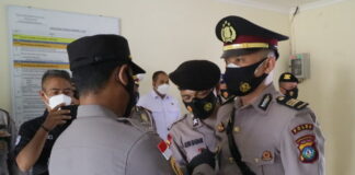 Kapolres Bintan Pimpin Sertijab Kasat Narkoba