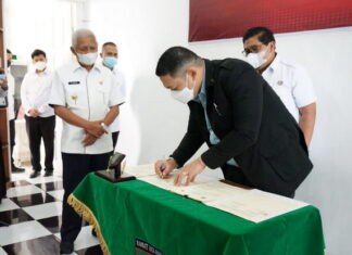 Penandatanganan Perjanjian Kerjasama Pemerintah Kabupaten Asahan Dengan Putera Sampoerna Foundation