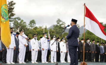 Lantik Eselon III dan IV, Nizar : Maksimalkan Pekerjaan Sesuai dengan Bidang yang Dipercaya