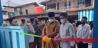 Akhirnya Pasar Ikan Tarempa Senilai Rp 2,3 Milyar Diresmikan