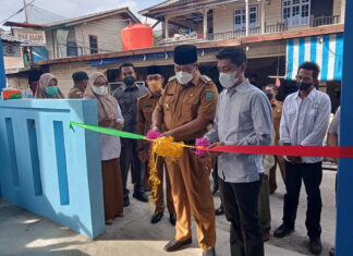 Akhirnya Pasar Ikan Tarempa Senilai Rp 2,3 Milyar Diresmikan