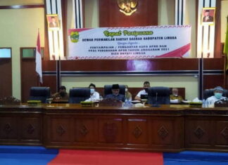 DPRD Lingga Gelar Paripurna APBD-Perubahan, Lingga Tahun Ini Tidak Menggalami Devisit
