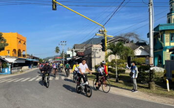 Kapolres Natuna Bersama Forkofimda Gowes Bareng