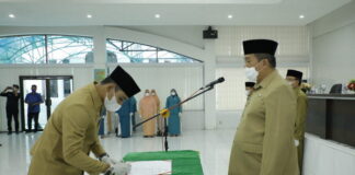 Wabup Asahan Lantik Pejabat Administrator dan Pejabat Pengawas
