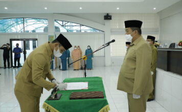 Wabup Asahan Lantik Pejabat Administrator dan Pejabat Pengawas