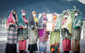 Hak Cipta Atas Tudung Manto Lingga Dapat Penghargaan Dari Kemenkumham