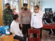 Kapolres Lingga Bersama FKPD Lingga Tinjau Vaksinasi Merdeka Serentak di SMK N 1 Dabo Singkep