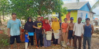 Sekcam Bakung Serumpun Gandeng Pemerintah Desa Rejai Gelar Baksos Masal