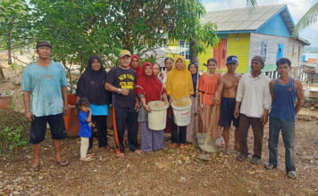 Sekcam Bakung Serumpun Gandeng Pemerintah Desa Rejai Gelar Baksos Masal