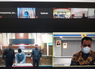 APBD Perubahan Lingga 2021 Resmi Disahkan Secara Virtual