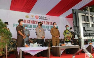 Capaian Vaksinasi Kepri Melebihi Target Nasional