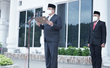 Wakil Bupati Asahan Pimpin Upacara Hari Kesaktian Pancasila 01 Oktober 2021