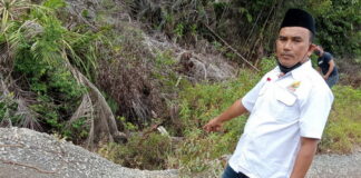 Waspada, Ada Titik Rawan Longsor Jalan ke Penarek Desa Kelumu