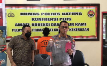 Polres Natuna Ringkus 3 Orang Pencuri Tabung Gas 12 Kg