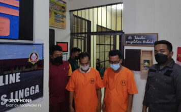 Polres Lingga Tetapkan Mantan Kades dan Kaur Keuangan Desa Limbung Menjadi Tersangka