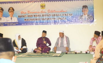 Gelar Doa Bersama dan Silaturahmi di Dabo Singkep, Nizar Serahkan Insentif Secara Simbolis