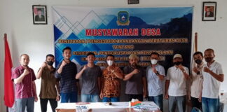 Desa Tarempa Selatan Gelar Musyawarah Pembentukan BUMDes Gunung Samak