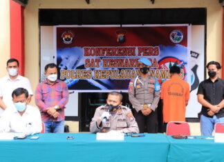 Polres Kepulauan Anambas Bersama Polsek Jemaja Berhasil Ungkap Kasus Narkoba di Wilayah Jemaja
