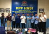 Setelah Beberapa Hari Dilantik, Ketua HNSI Lingga Silaturahmi Ke DPP HNSI Pusat