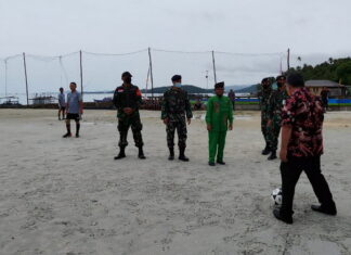 Wabup Anambas Ikut Resmikan Kegiatan Pelatihan dan Perlombaan di Desa Belibak