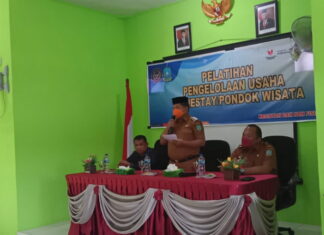 Wabup Anambas Buka Pelatihan Pengelolaan Pondok Wisata di Desa Munjan